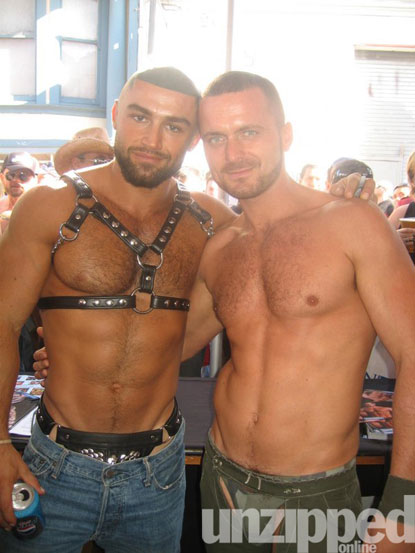 Titan Gay Porn Stars at 2007 Folsom Street Fair